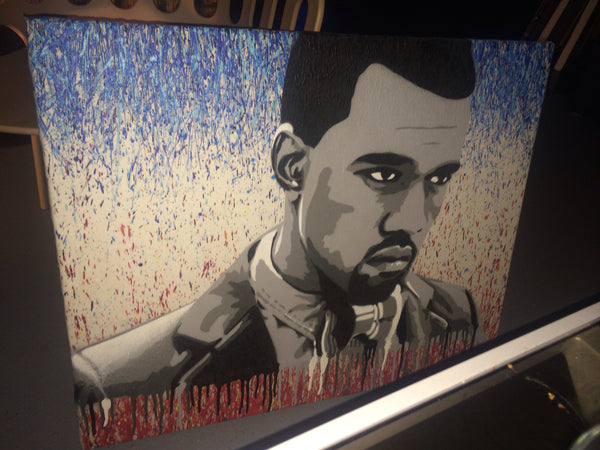 Art - Painting: Hero "Kanye"
