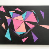 Art - Painting: Campos "Heart Explosion"
