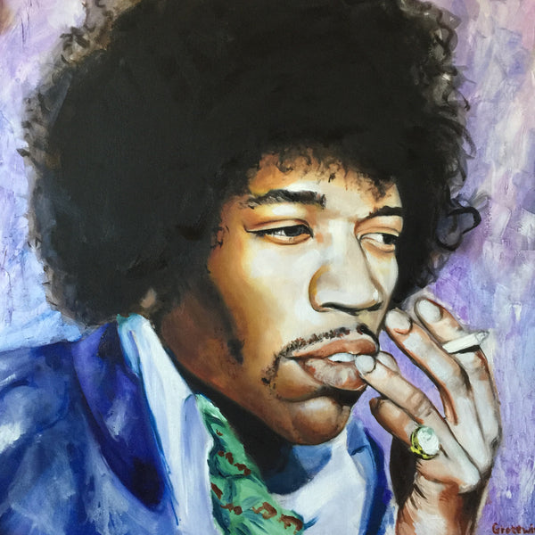 Art  - Painting: Grotewiel "Hendrix"