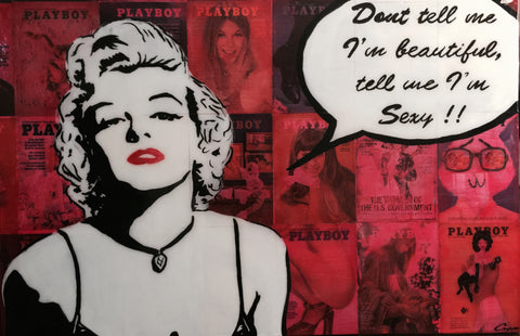 Art - Painting: Campos Brothers "Tell Me I'm Sexy"