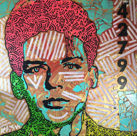 Art - Painting: KFish "Sinatra #1"