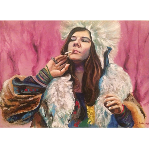 Art  - Painting: Grotewiel "Janis"