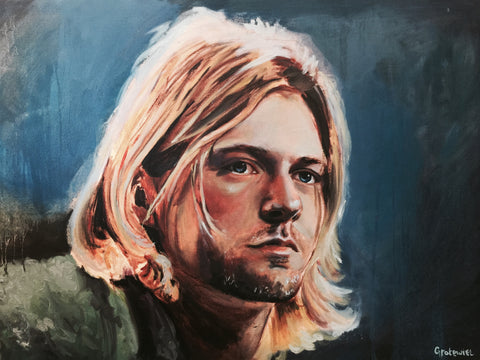 Art  - Painting: Grotewiel "Cobain"
